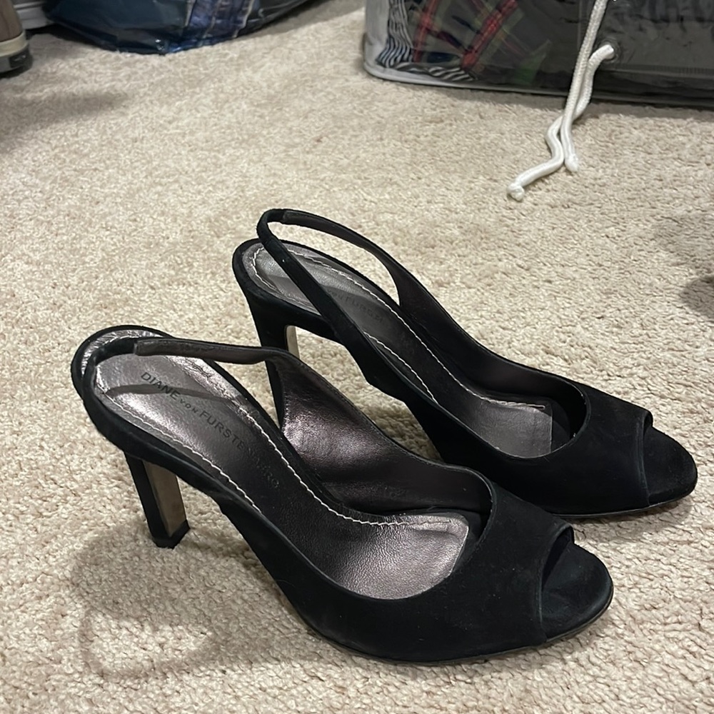 Black heels